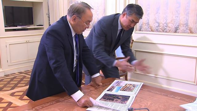 Назарбаев принял Исекешева в Акорде смотреть онлайн