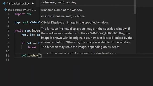 APRENDE a abrir una Cámara en OpenCV (⚡RÁPIDO!!!) смотреть онлайн