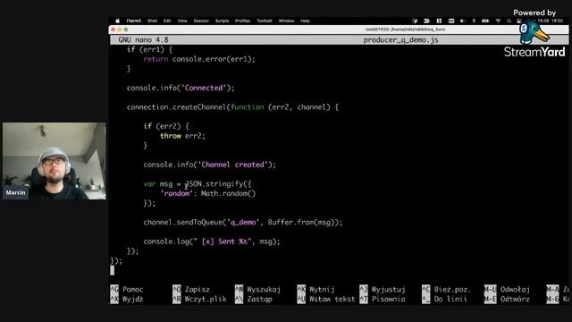 Wprowadzenie do RabbitMQ смотреть онлайн