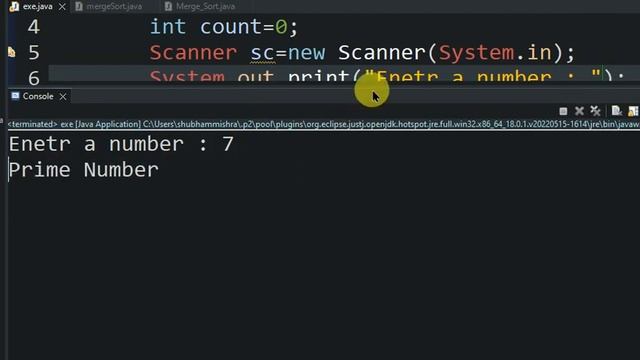 Check Number is Prime or Not !! Print prime number Using JAVA !! Jobless смотреть онлайн