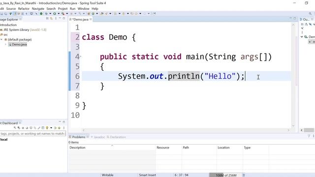 Object,Class And Java Program Structure смотреть онлайн