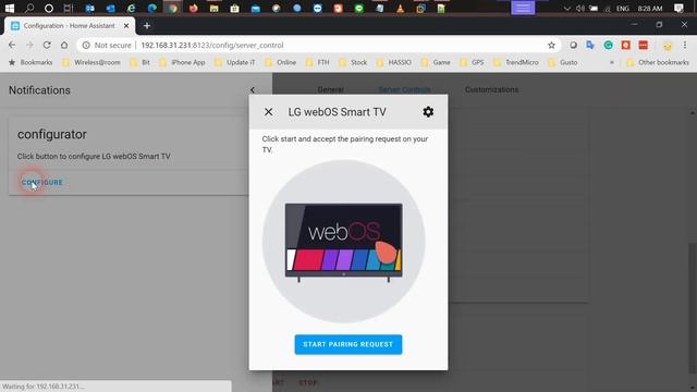 Home Assistant (HASSIO) แจ้งเตือนบน LG WebOS смотреть онлайн