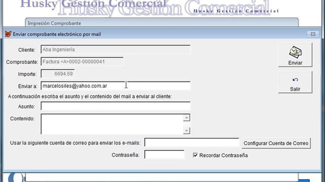 Como hacer una factura electronica usando Husky Gestion Comercial смотреть онлайн
