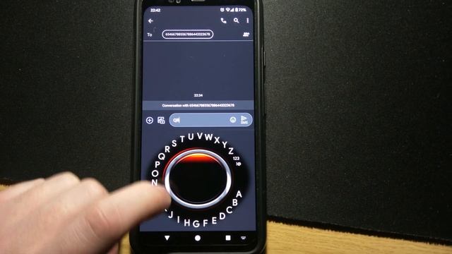 iDrive style keyboard for Android head unit - test 1 смотреть онлайн