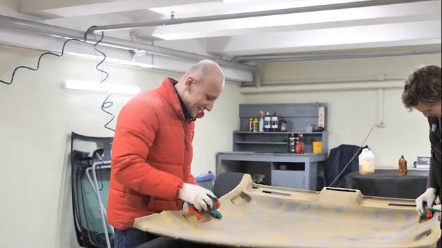 Ремонт, перетяжка потолка в автомобиле. Все этапы. Можете попробовать своими руками. смотреть онлайн