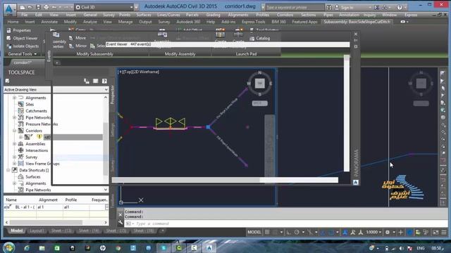 10 شرح برنامج civil 3d 2015 assembly part 1 شرح اشرف غنيم смотреть онлайн