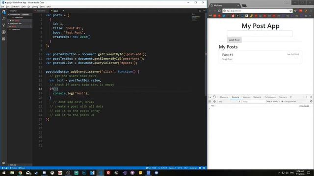 Javascript From Scratch - Part 5 - If Statements & Logical Operators смотреть онлайн