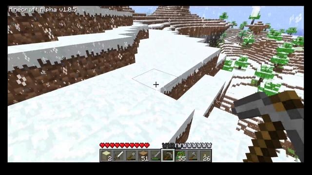 Minecraft Alpha 1.0.5 Gameplay Part 2. With sound! смотреть онлайн