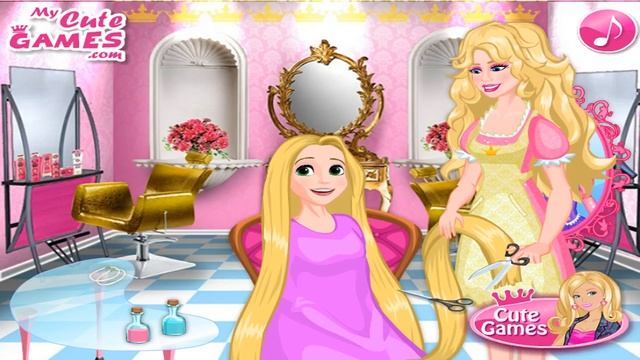 Рапунцель в гостях у Барби/Princess Video Game - Rapunzel смотреть онлайн