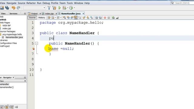 Lesson03.1: Web Application Project. (Java EE, Netbeans) смотреть онлайн