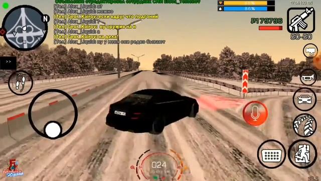 ☆ Зимнее обновление Barvicha RP! Купил C63 AMG под зиму! ☆ смотреть онлайн