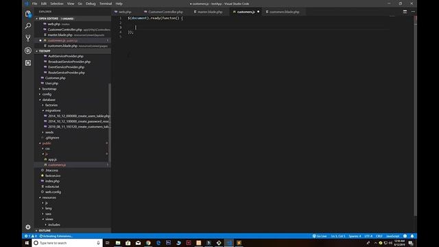 Activate/Deactivate status using ajax in laravel 5.8 with data tables смотреть онлайн