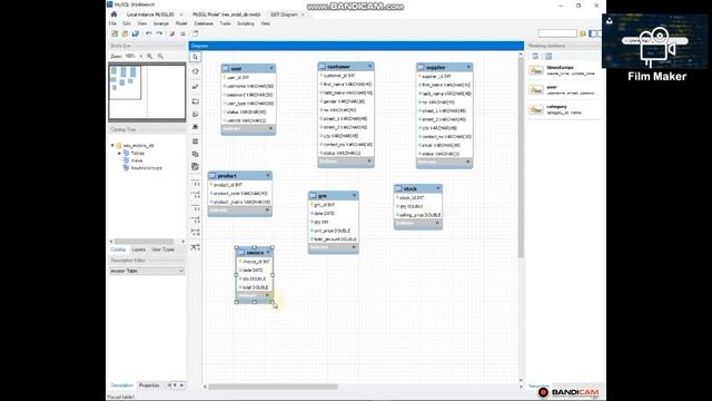 Creating an ER diagram using a MYSQL Workbench software / Task 14 смотреть онлайн
