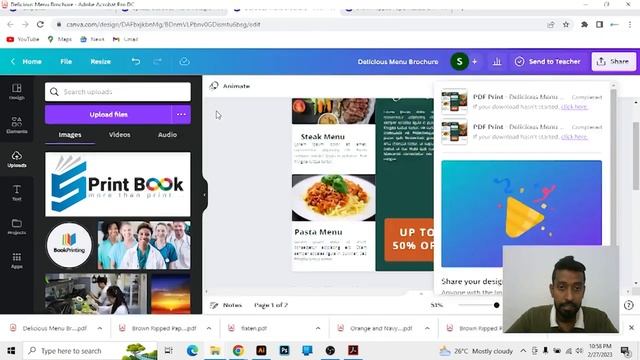 How to save files for print on canva / How to Prepare your Canva Designs / Sinhala Tutorial / Tips смотреть онлайн