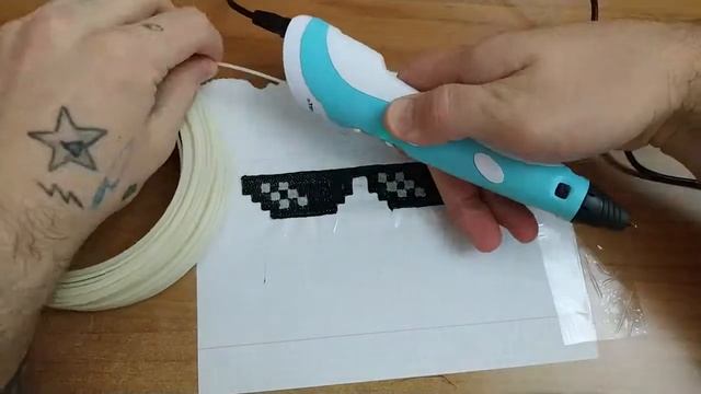 Рисую 3D ручкой | Очки Deal with it!|Как сделать своими руками очки "Смирись с этим"|Clash of Clans смотреть онлайн