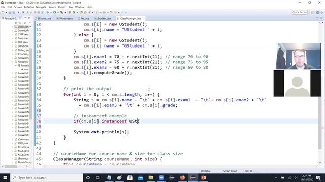 IDS 201 Fall 2020 Inheritance & Polymorphism pt. 2 смотреть онлайн