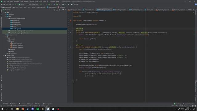 Swipe between Fragments 2 - Android Tutorial (Dynamic Data) смотреть онлайн