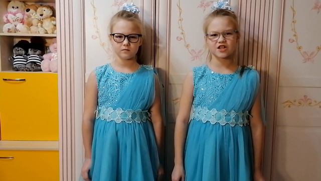 Витковы Анастасия и Ксения. Стихотворение Ивана Бородулина "Посвящение маме". смотреть онлайн