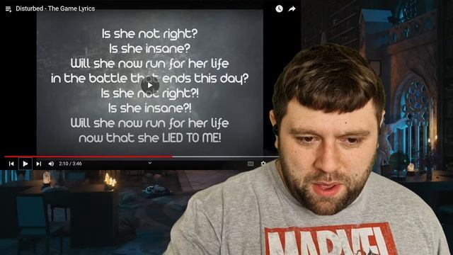 FIRST TIME HEARING! Disturbed - The Game | REACTION! смотреть онлайн