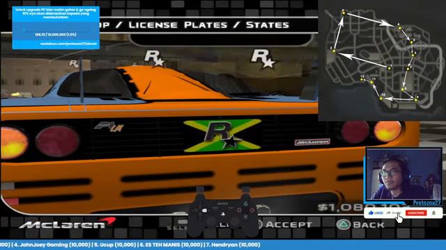 [Midnight Club 3] All 36 Rockstar Logos In Midnight Club 3 Dub Edition Remix | Nostalgia Game PS2