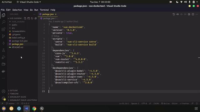 Dockerize Vue Application P-1 смотреть онлайн