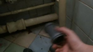 Ремонт канализации.Переход с чугуна на пластик.