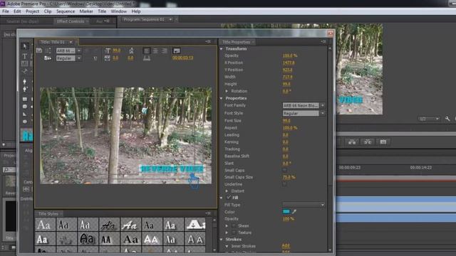 How to Add Text in Adobe Premiere Pro CS6 | How to Add Text on Video смотреть онлайн