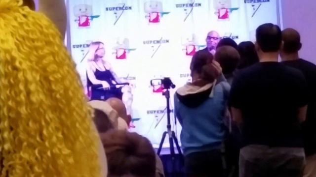 Michael Dorn Worf Star Trek TNG Panel Part 1 - Q&A At Florida Supercon In Miami, Florida