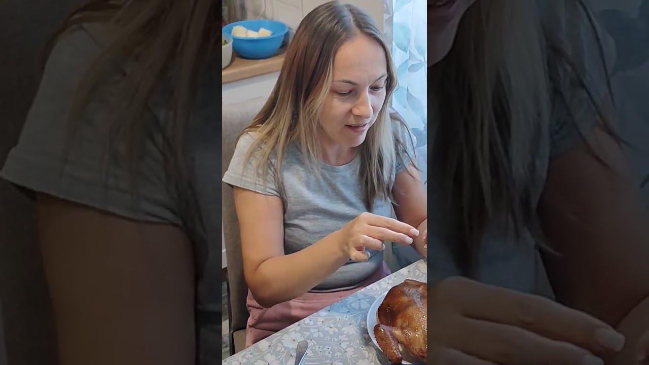 Дегустация копчëной домашней курочки. смотреть онлайн