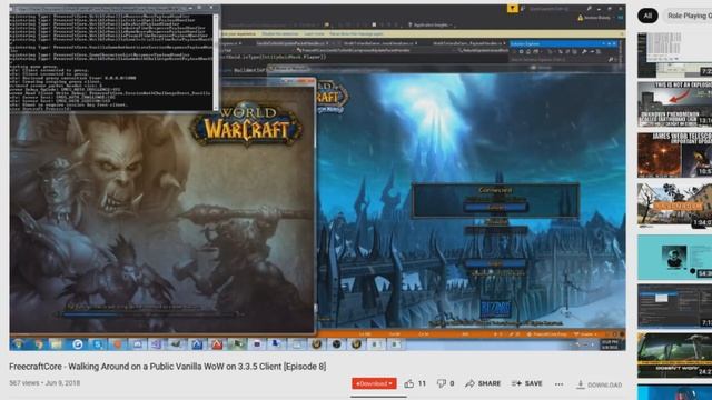 Playing on 1.12 servers with the 1.14 client смотреть онлайн