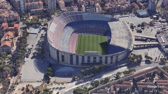 Explore Camp Nou: Virtual 360 Tour of the Iconic Stadium | Ultimate FC Barcelona Experience смотреть онлайн
