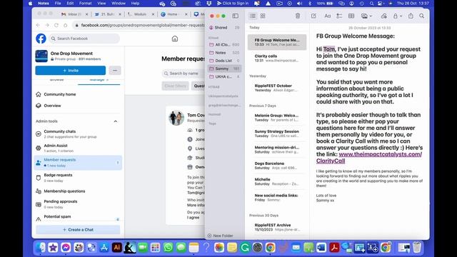 How To Convert Your Facebook Group Into Clients & Ambassadors | Sammy Garrity смотреть онлайн
