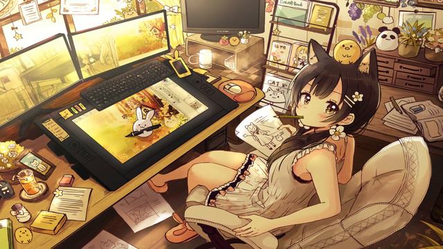 1 час аниме музыки для игр #4 смотреть онлайн