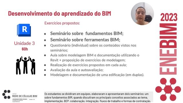 3269 Ampliação do BIM na disciplina de Desenho Técnico: experiência na UFBA смотреть онлайн