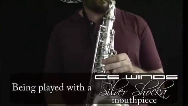 B&S Alto saxophone Silver plated played with CE Winds Silver Shocka mouthpiece смотреть онлайн