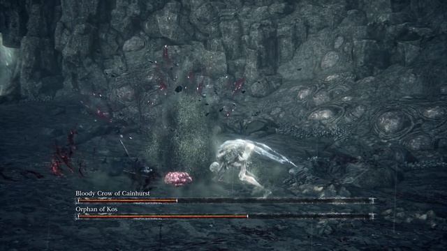 Orphan of Kos VS Bloody Crow of Cainhurst (BLOODBORNE BOSS VS BOSS MOD) смотреть онлайн