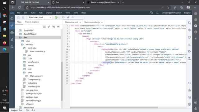 Image To Base64 Converter Using SAP UI5 | SAP | UI5 смотреть онлайн