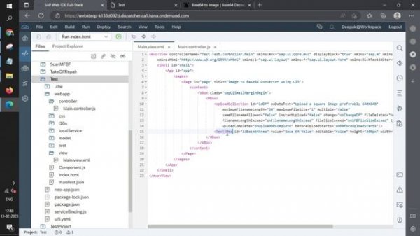 Image To Base64 Converter Using SAP UI5 | SAP | UI5