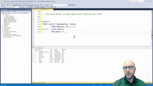 Pivoting Data with SQL смотреть онлайн