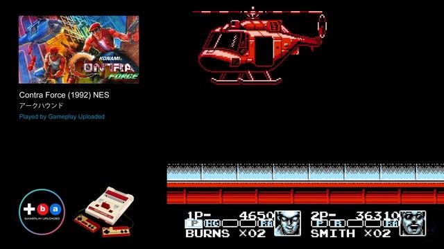 Contra Force / アークハウンド (1992) NES - 2 Players [TAS] смотреть онлайн