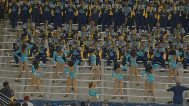 Uneasy | Southern University Human Jukebox & Fabulous Dancing Dolls | vs TXSU 2023 смотреть онлайн
