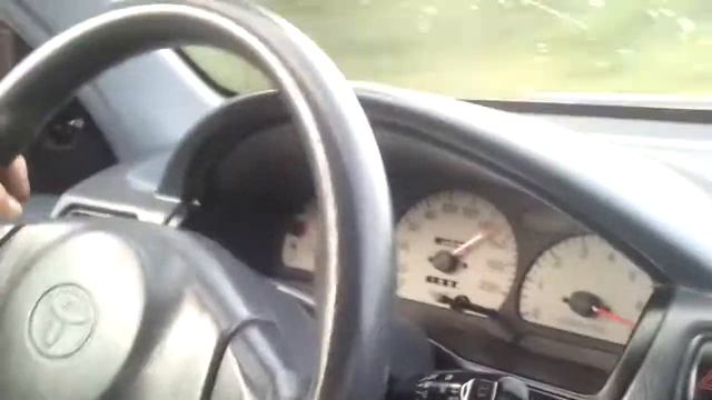 280hp /9200rpm. Toyota Starlet Glanza Turbo Acceleration 100-200km/h 4gear смотреть онлайн