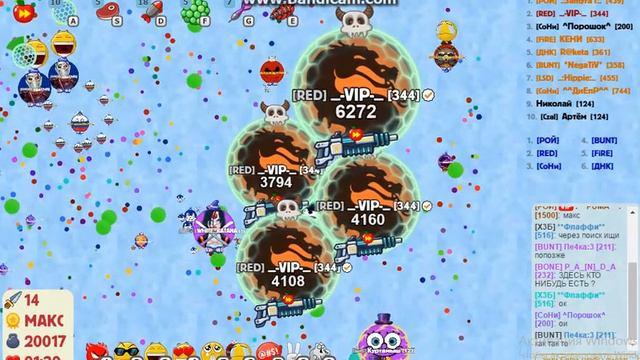 Голодные игры - круче Агарио (Дали поиграть) смотреть онлайн