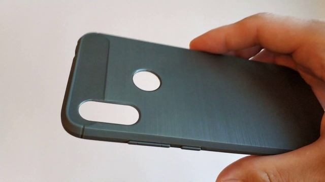 Противоударный полиуретановый чехол для Xiaomi Redmi Note 7 (серый) смотреть онлайн