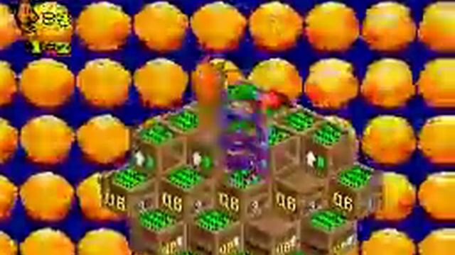 Q-bert 3 (SNES) - Level 1 смотреть онлайн