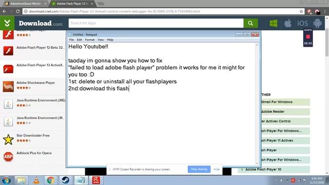How to fix le bot "failed to load adobe flash player" [EASY] смотреть онлайн