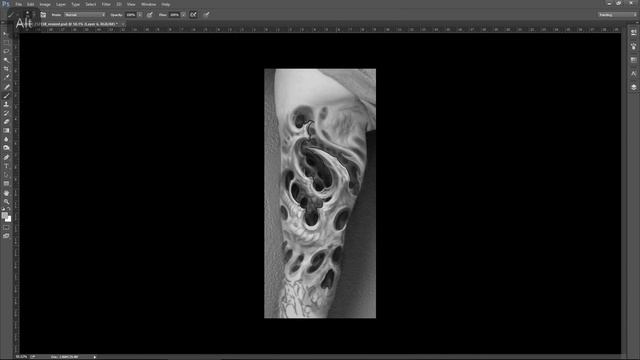 Digital Bio tattoo concept (Time Lapse) смотреть онлайн