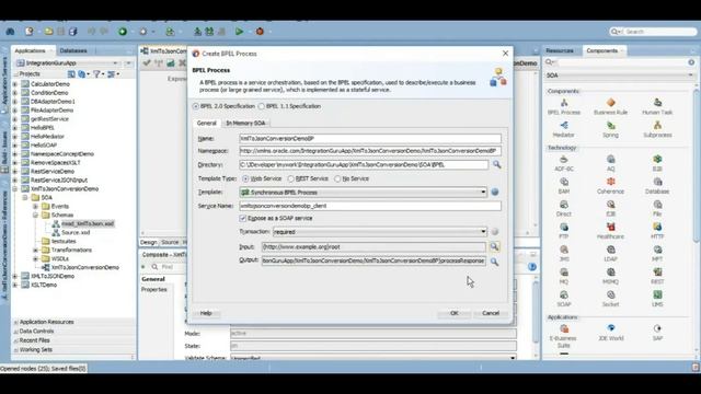 Oracle SOA 12C | XML to JSON Conversion in BPEL | Translate Activity | Important for REST API Calls смотреть онлайн
