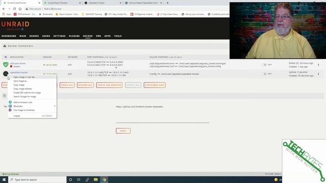 Monitoring your internet connect using Speedtest-Tracker and Unraid смотреть онлайн