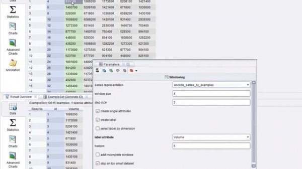 How to use the Windowing Operator in RapidMiner - Data Mining